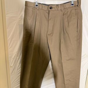 Haggar Men's Tan Dress Pants